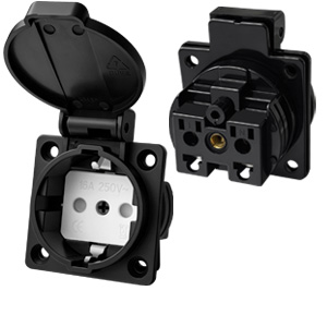 E-08P-欧规插座防尘盖